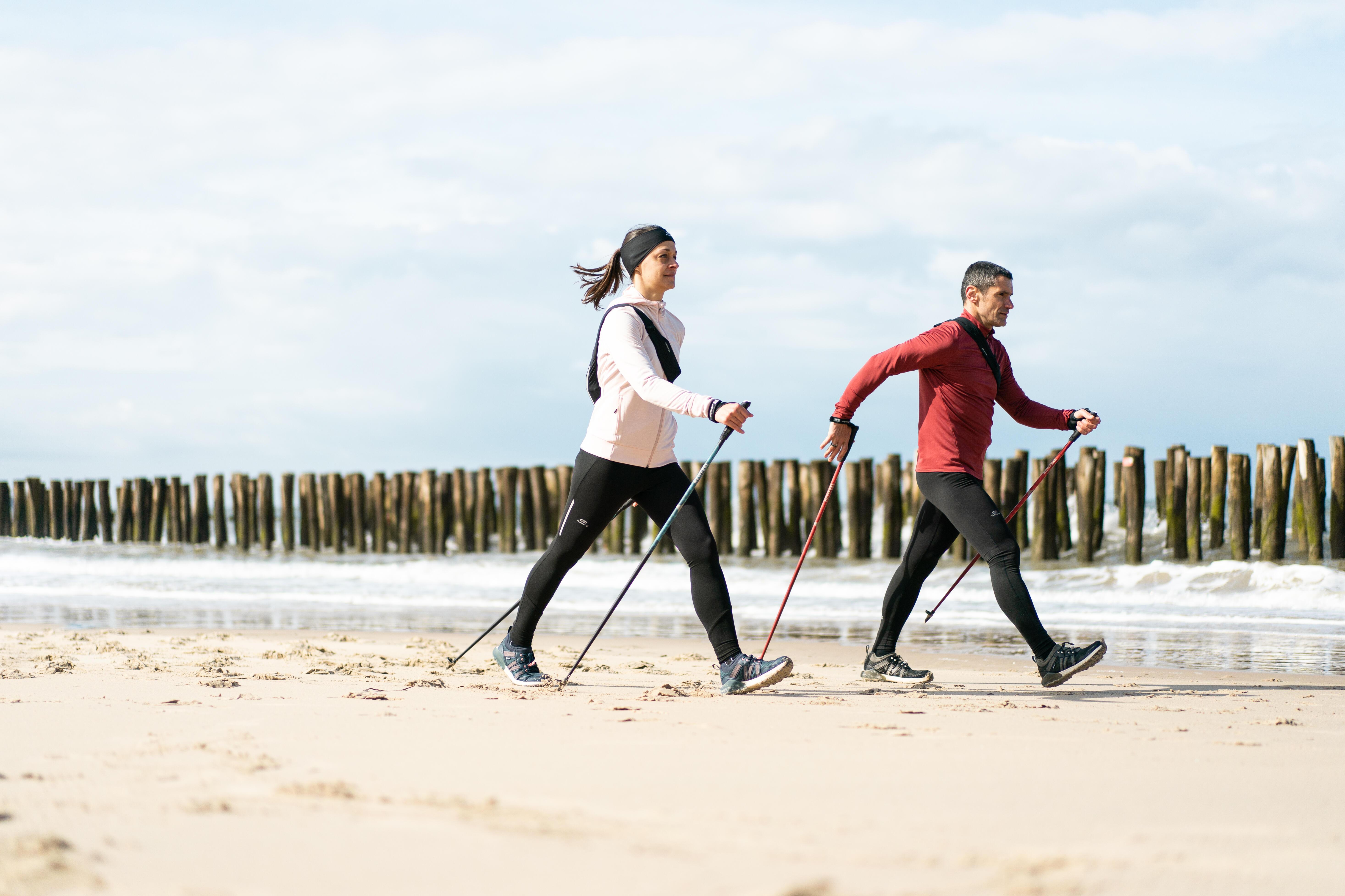 NEWFEEL  Bastoncini nordic walking carbonio 