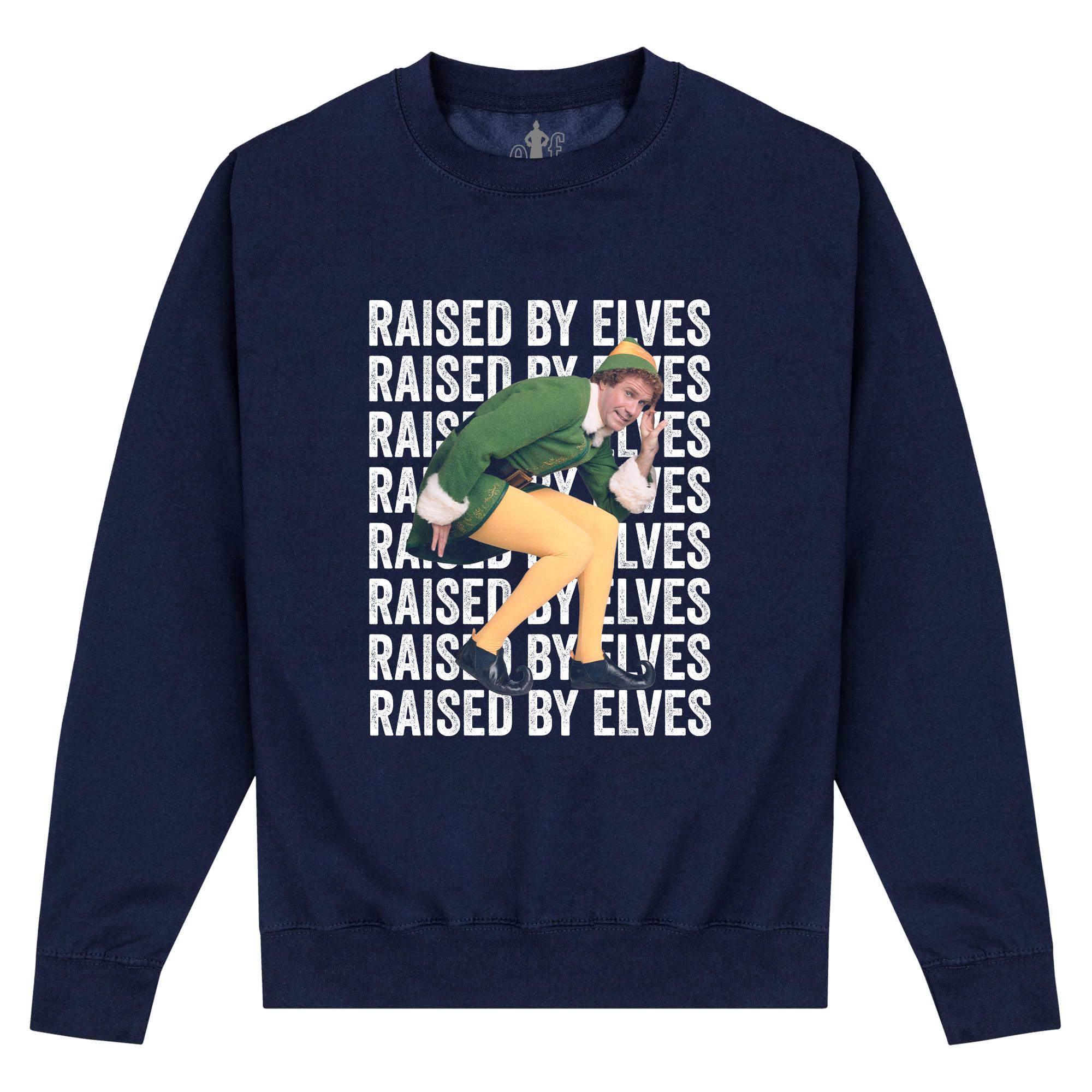 Elf  Raised By Elves Sweatshirt 