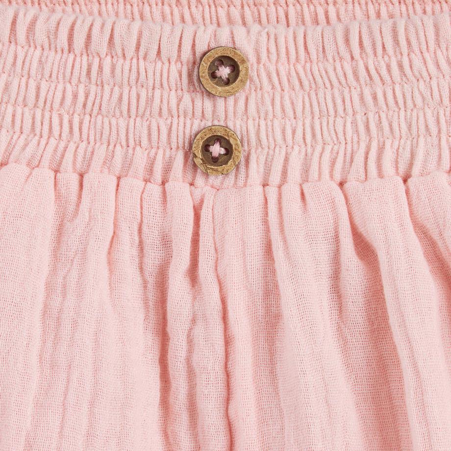 La Redoute Collections  Shorts aus Baumwollgaze mit elastischem Bund 