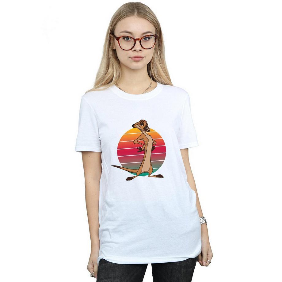 Disney Le Roi Lion Timon Sunset T-Shirt  