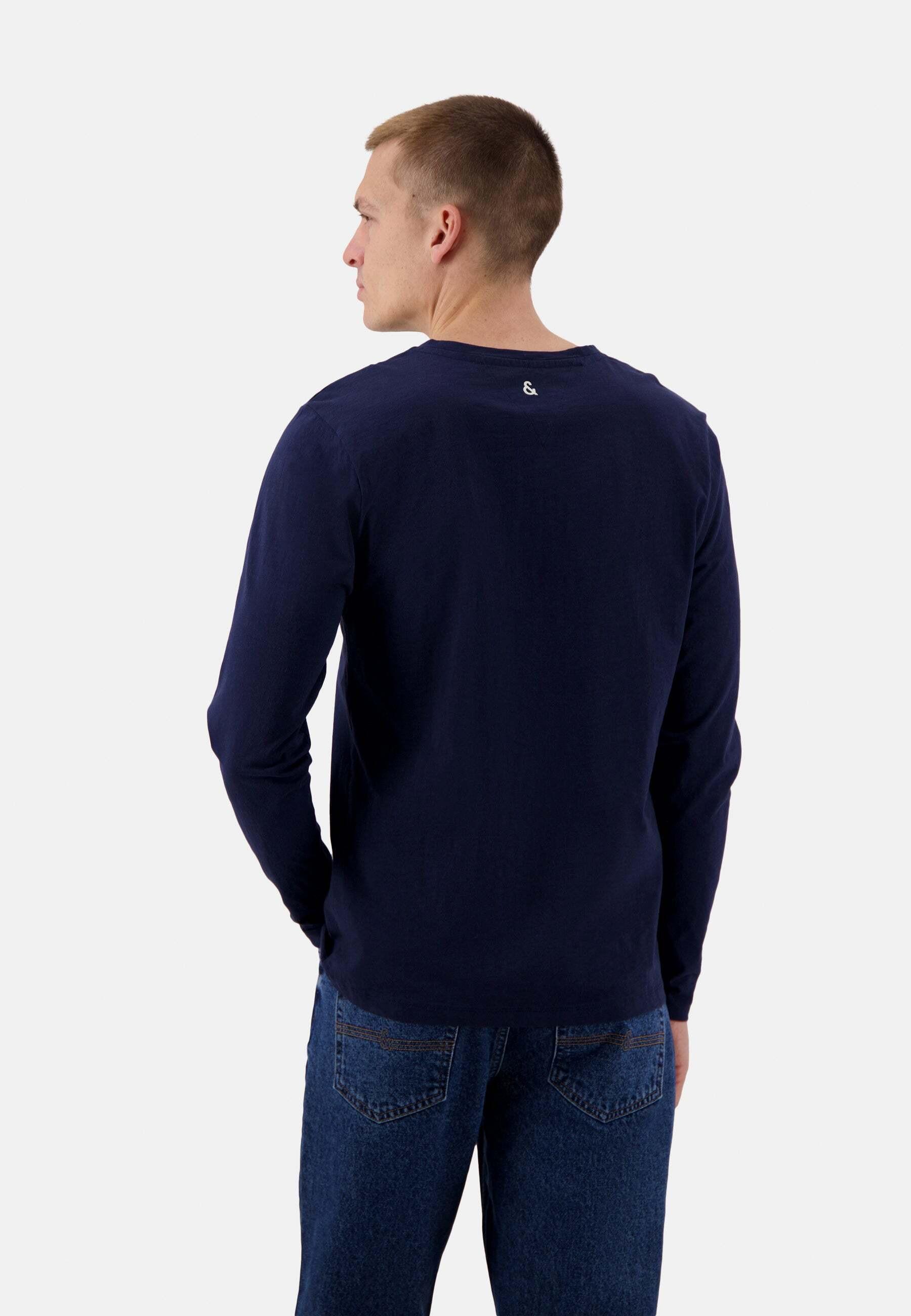Colours & Sons Henley Slub Langarmshirt  