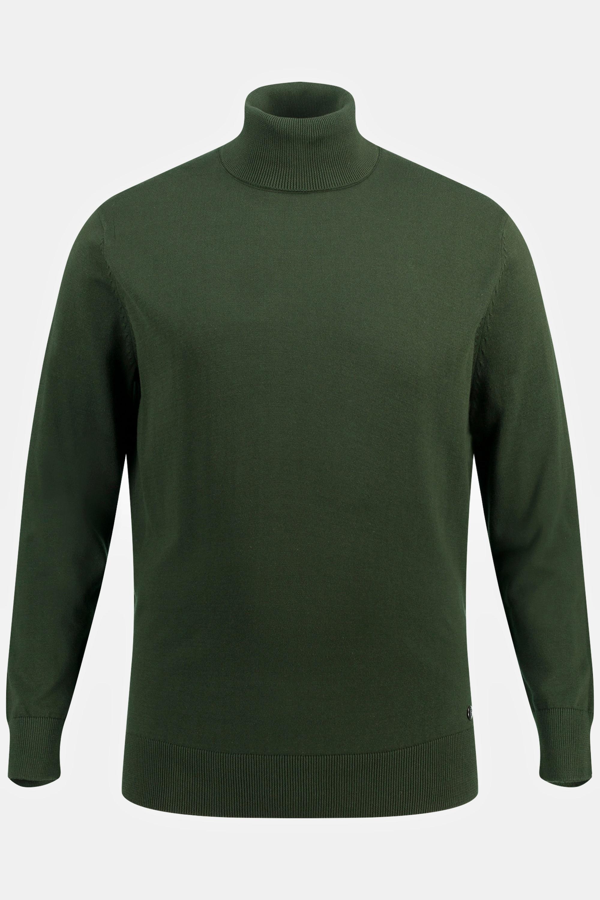 JP1880  Rollkragenpullover, Feinstrick 