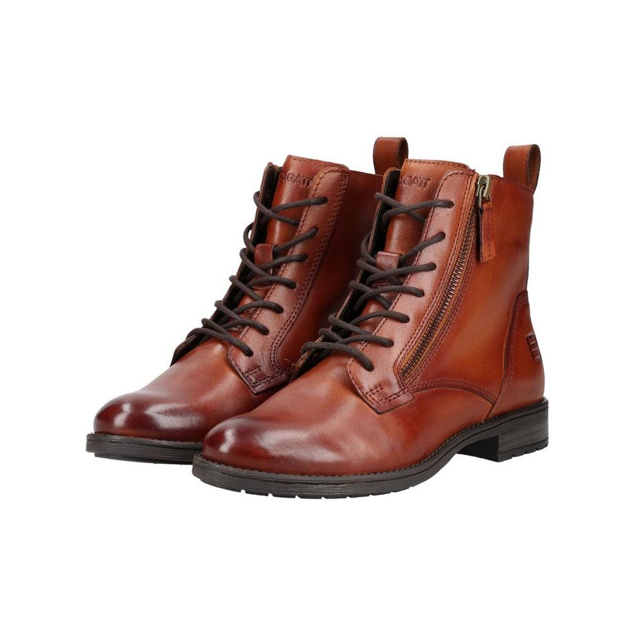 Bagatt Bottines à lacets avec fermeture éclair latérale  
