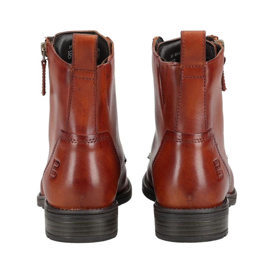 Bagatt Bottines à lacets avec fermeture éclair latérale  