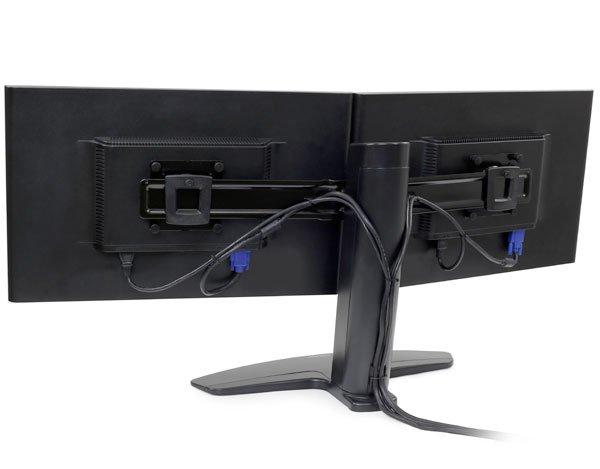 Ergotron  Neo Flex Dual Monitor Lift Stand 62,2 cm (24.5") Nero Scrivania 