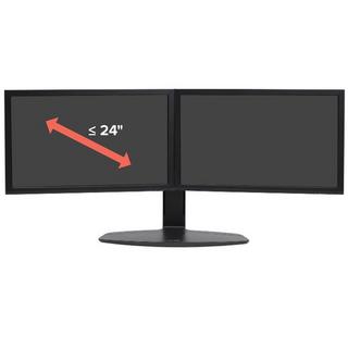 Ergotron  Neo Flex Dual Monitor Lift Stand 62,2 cm (24.5") Nero Scrivania 