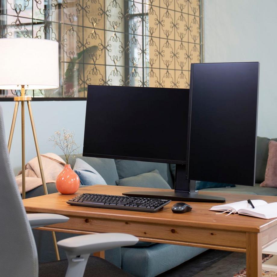 Ergotron  NEOFLEX DUAL MONITOR LIFT STAND 24IN 6.4-15.4KG LIFT12.7 MISD 