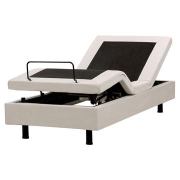 Verstellbares Bett ohne Kopfteil aus Stoff Modern DUKE II