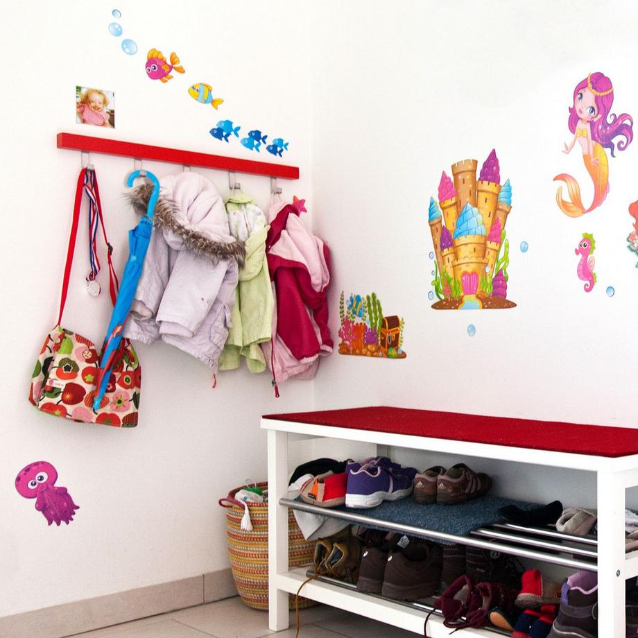 B2X  Regenschirm für Kinder "Meerjungfrau" 