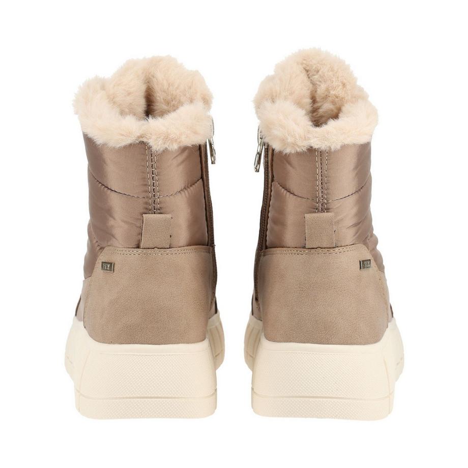 TOM TAILOR Bottines à lacets et semelle plateforme  