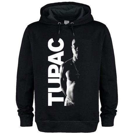 Amplified Tupac Logo Foto Kapuzenpullover  