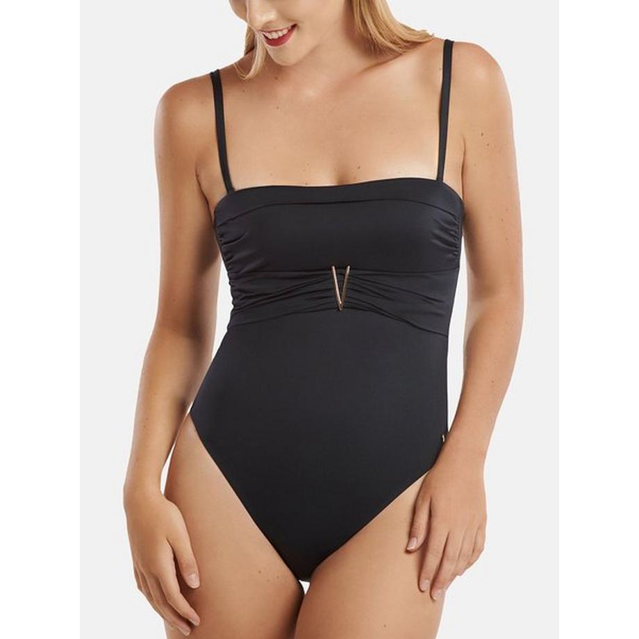 Lisca Isola Rossa Einteiliger vorgeformter Verstellbare Träger-Badeanzug  