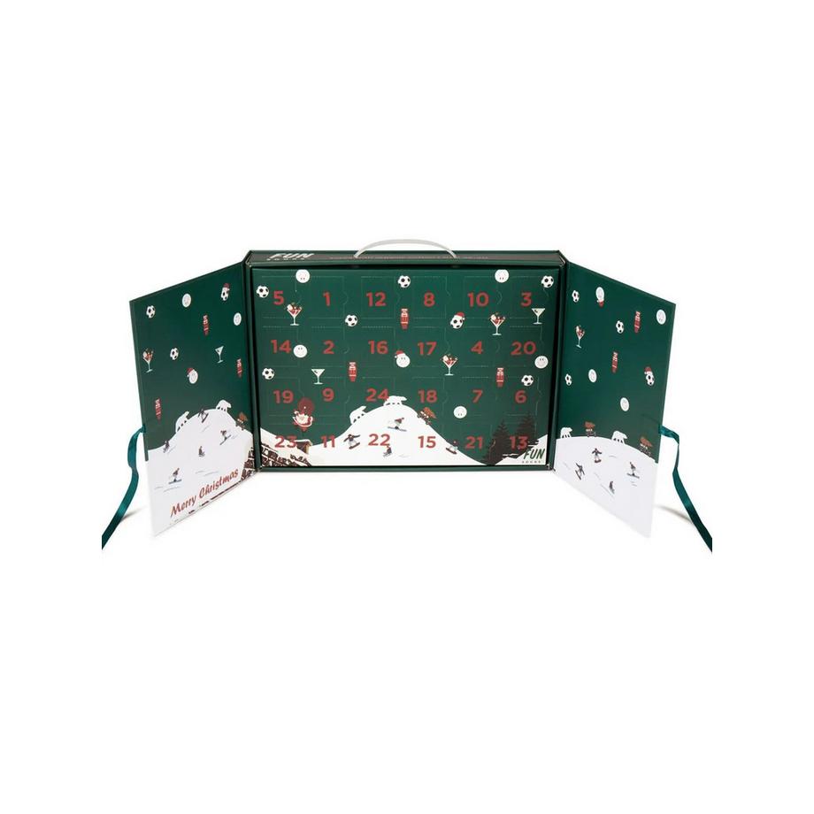 Fun Socks Calendrier de l'Avent Chaussettes Coton bio  