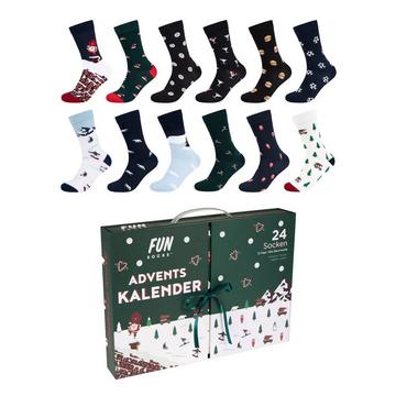 Socken Adventskalender Bio-Baumwolle