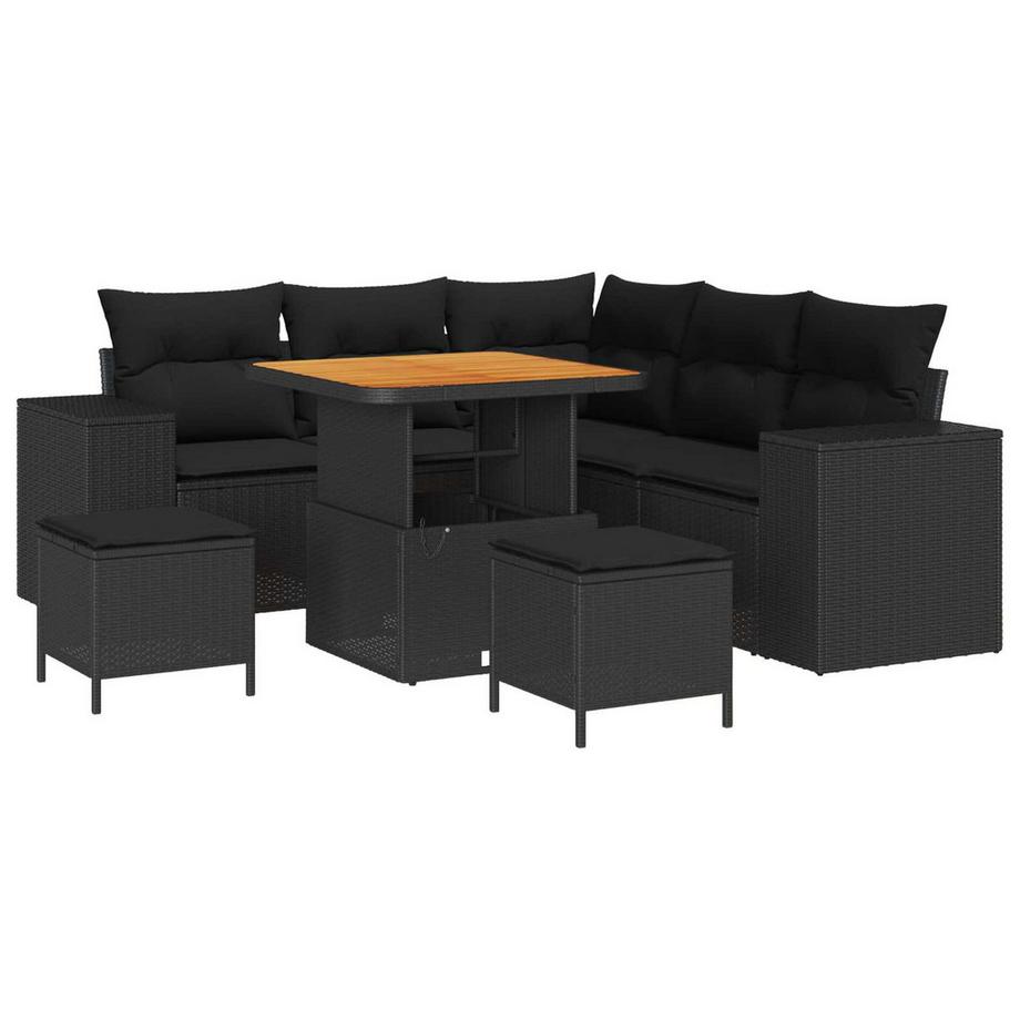 Mobilier de jardin bois d'acacia massif
