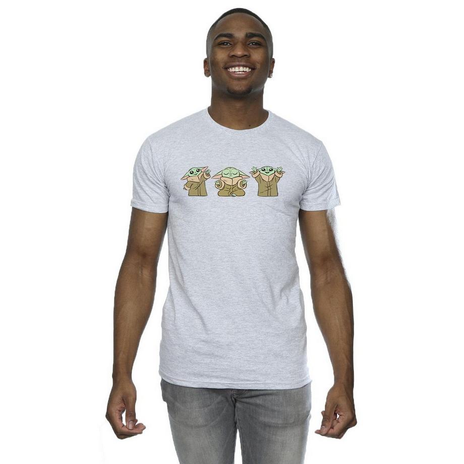 STAR WARS T-Shirt The Mandalorian Pose Grogu  