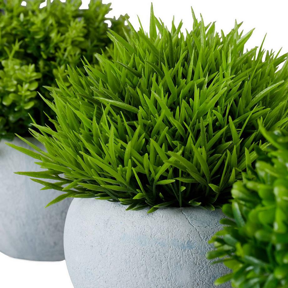 Northix Kunstpflanzen 3er Set  