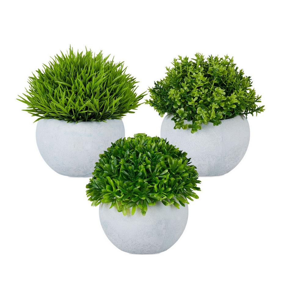 Kunstpflanzen 3er Set