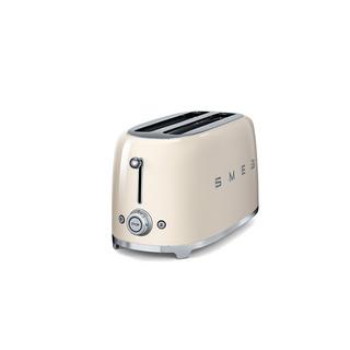 SMEG Tostapane a 2 slot lungo - creme  