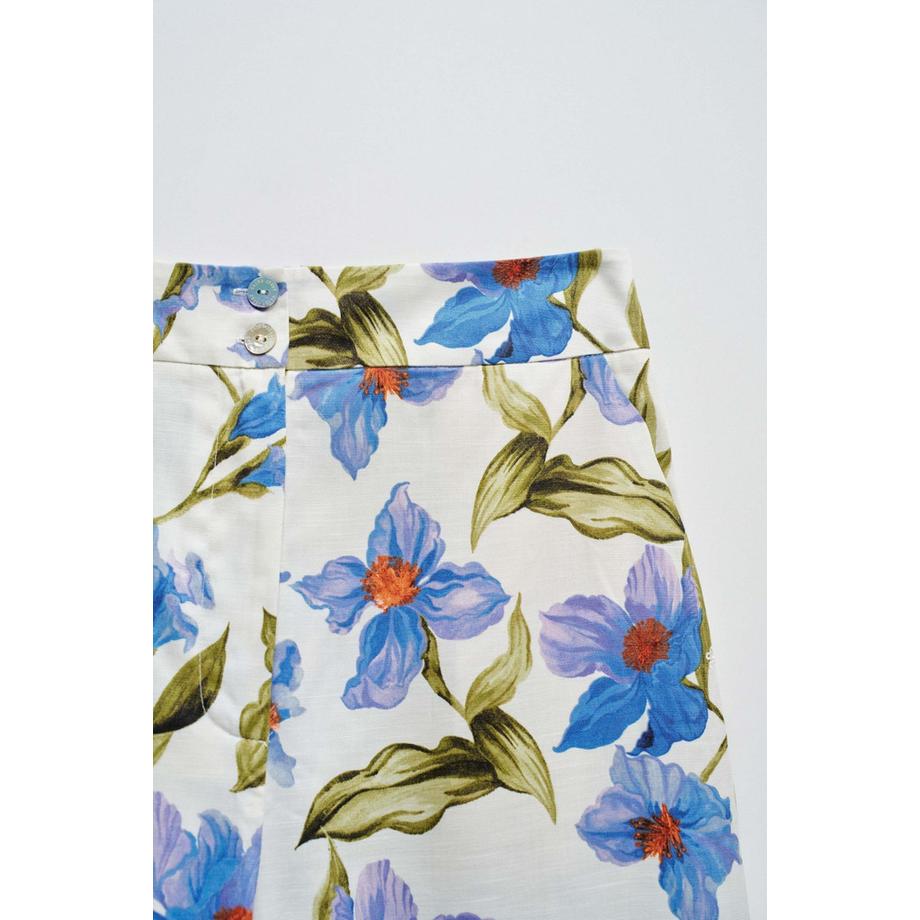 Salsa Blumenmuster Wide Leg Hose  