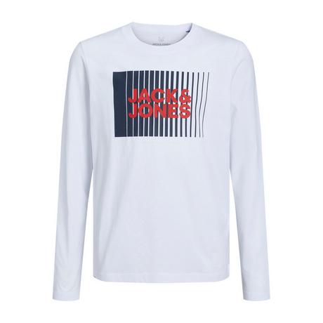 JACK & JONES  T-Shirt mit langen Ärmeln und Rundhalsausschnitt Kind  Corp Logo Play 