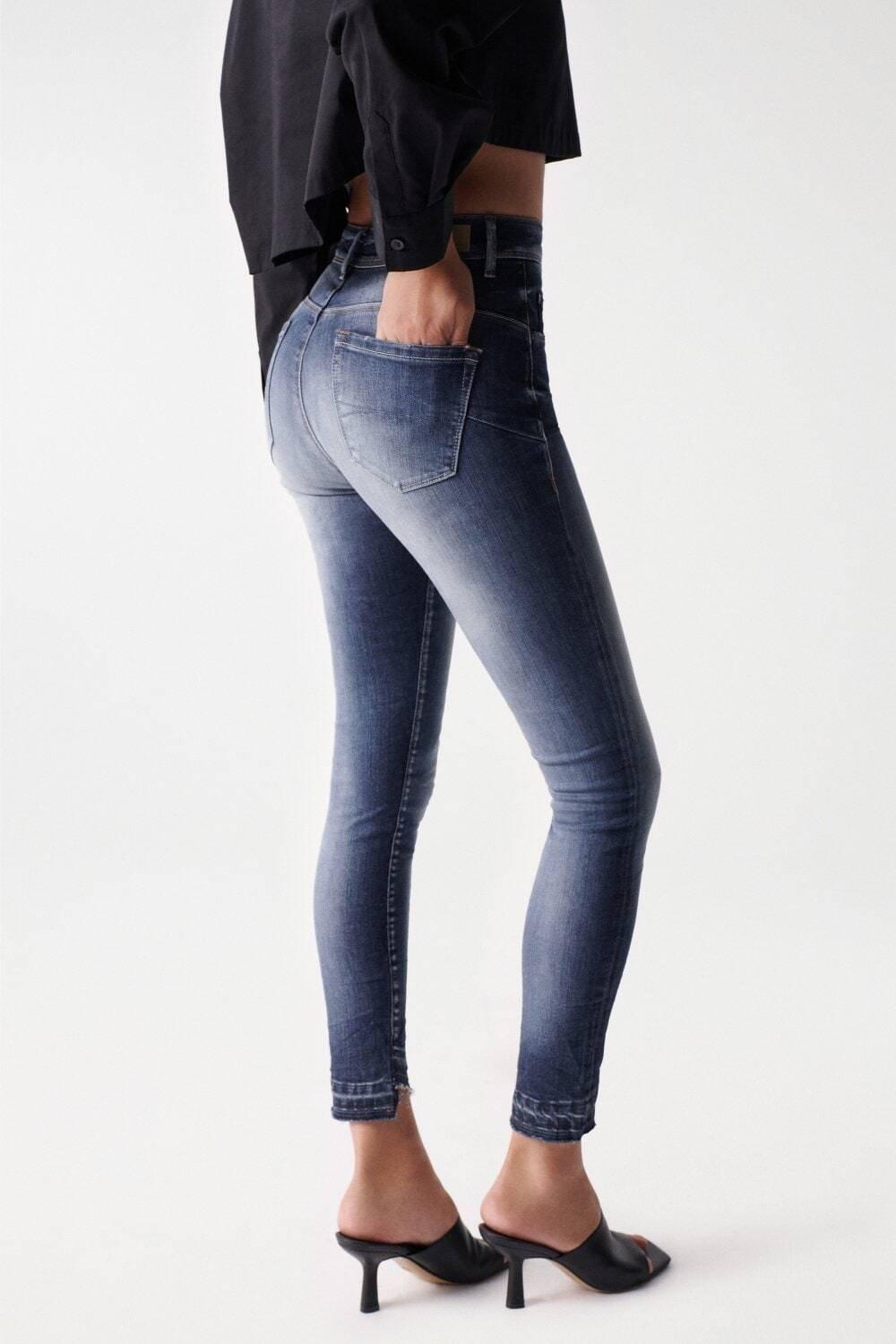 Salsa Secret Glamour Cropped Slim Fit Jeans  