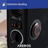 Arebos Convettore portatile 2000 W Riscaldatore Riscaldatore elettrico  