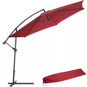 Parasol 350 cm avec housse de protection