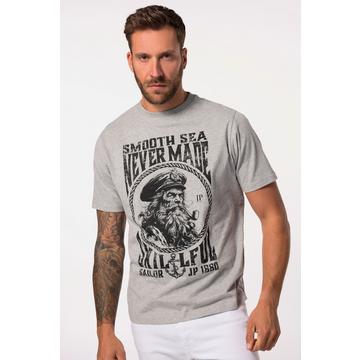 T-shirt con mezze maniche e stampa marinaresca, fino alla taglia 8XL