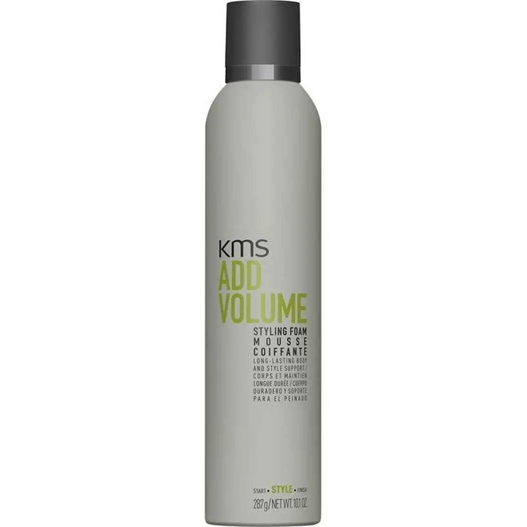 KMS -  Addvolume Styling Foam, 300 ml, Trasparente