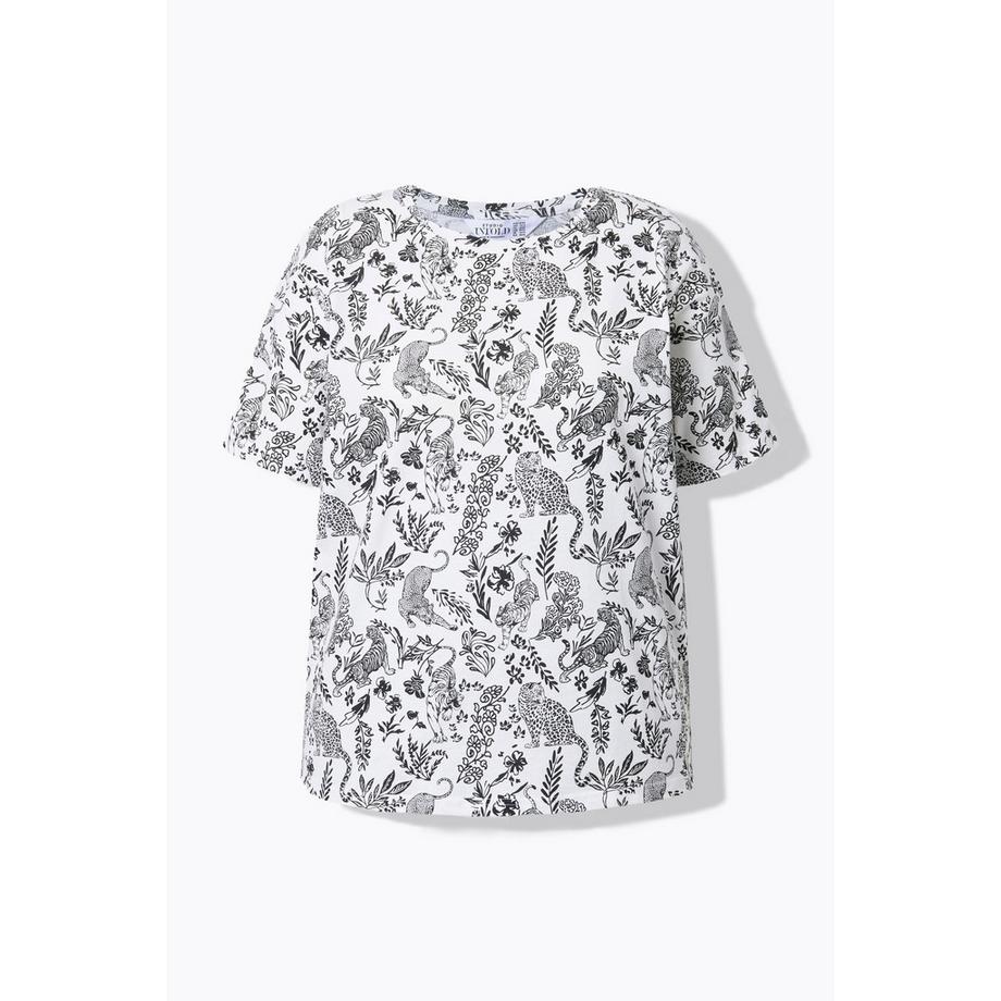Studio Untold T-shirt Oversize Imprimé Léopard  