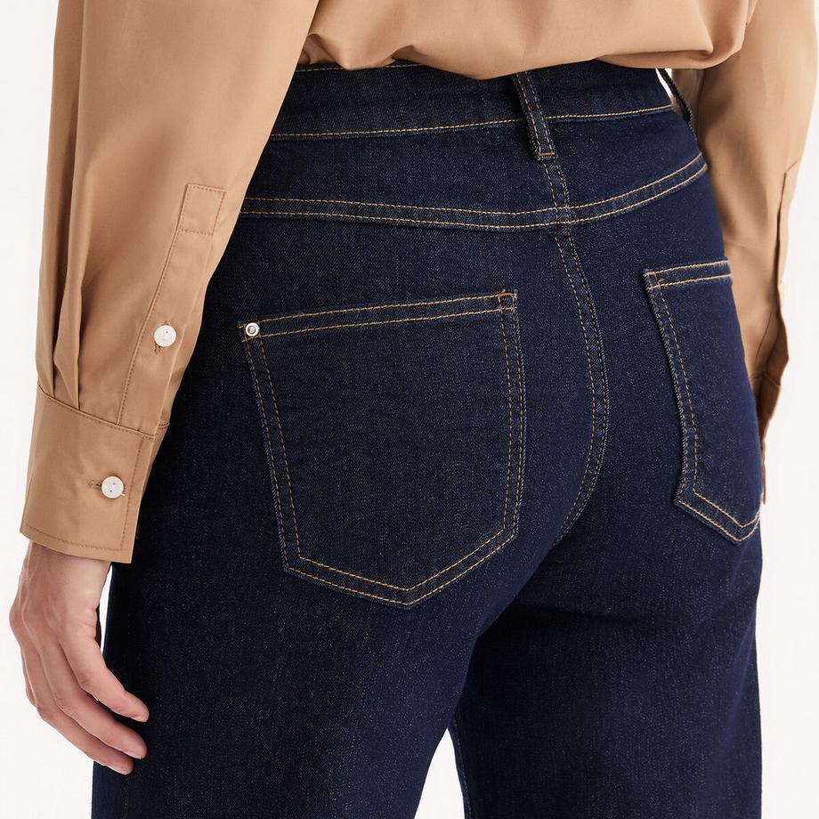 La Redoute Collections Jean Cropped Coupe Large  