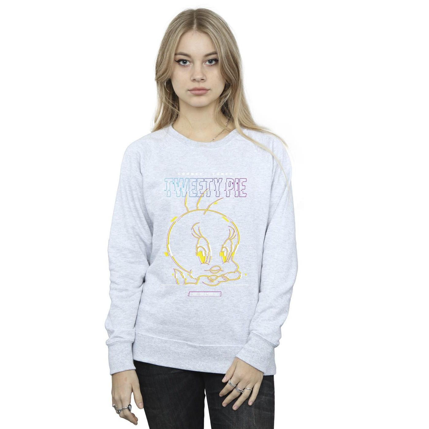 LOONEY TUNES Tweety Pie Rundhals-Sweatshirt  
