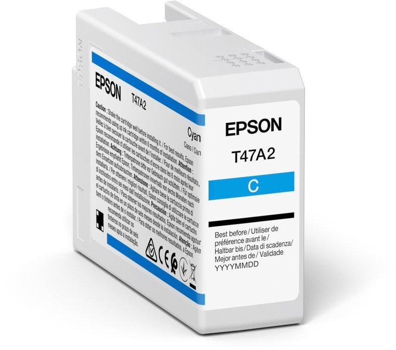 EPSON  T47A2 cartuccia d'inchiostro 1 pz Originale Ciano 