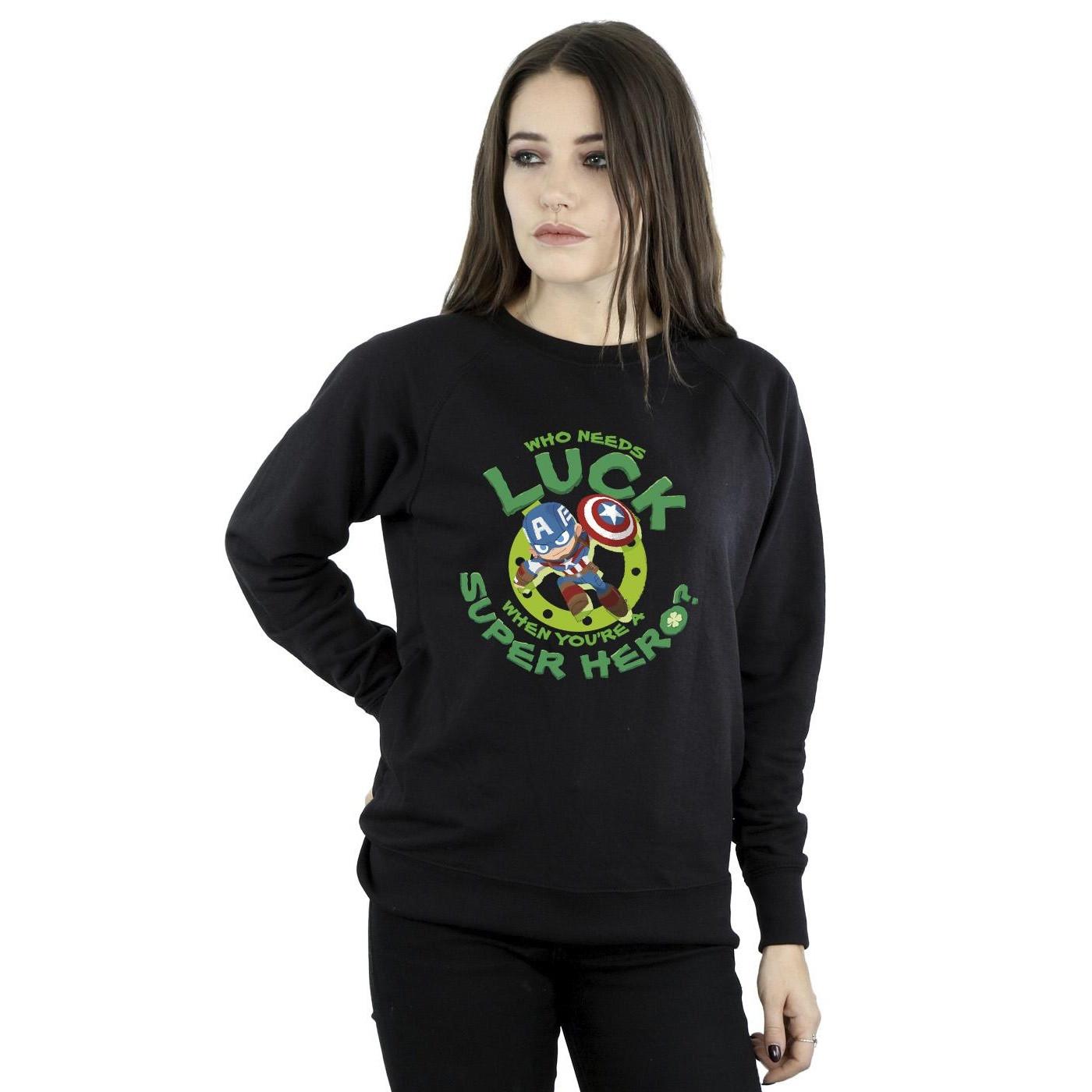 MARVEL  St Patrick's Day Luck Sweatshirt 