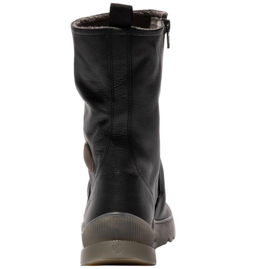 softinos Stiefelette mit weichem Schaft und herausnehmbarem Fußbett  