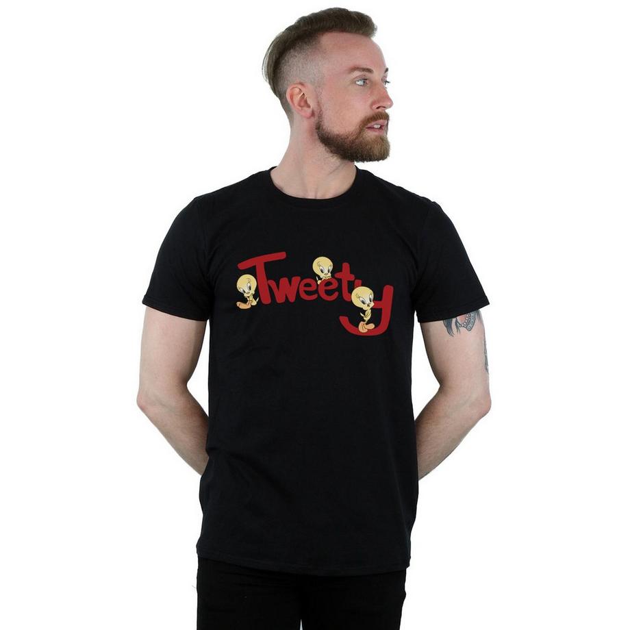 LOONEY TUNES Tweety Bird T-Shirt Imprimé Graphique  