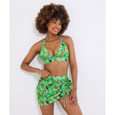 Joe Browns Jupe de Bain Froncée Motif Tropical  