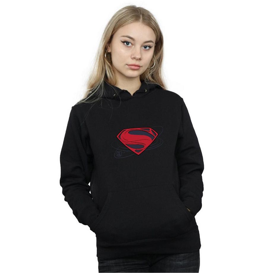 DC COMICS Justice League Superman Logo Kapuzenpullover  