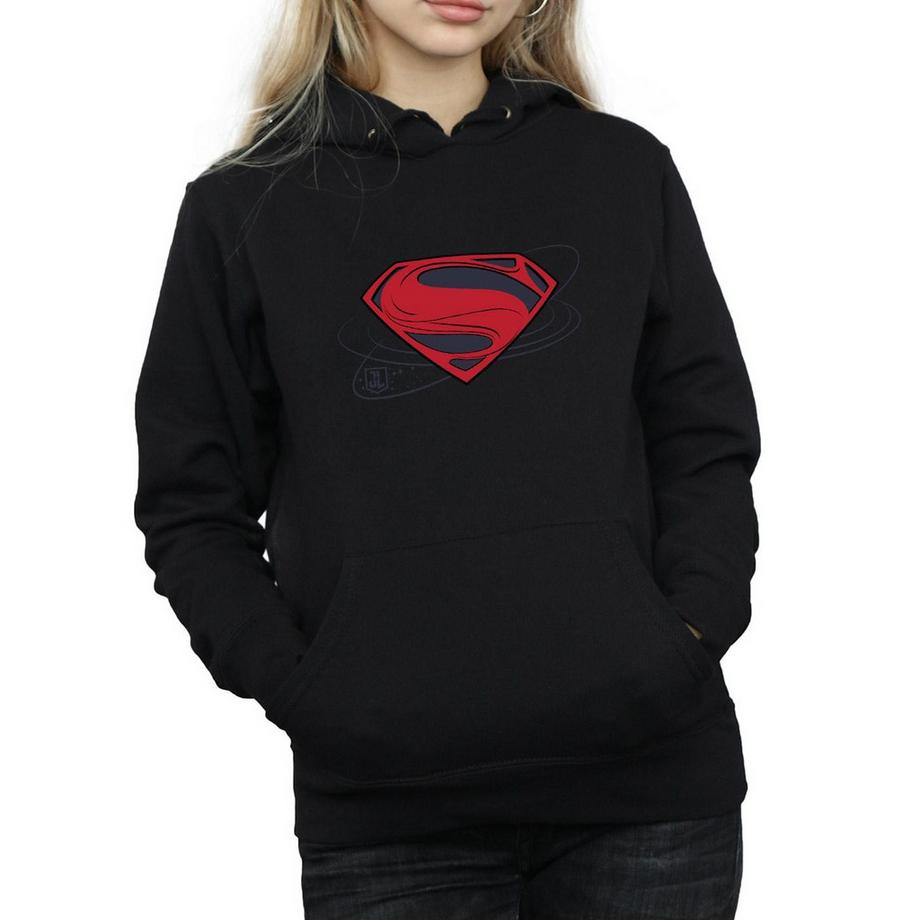 DC COMICS Justice League Superman Logo Kapuzenpullover  