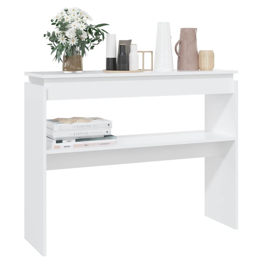 VidaXL Table console bois d'ingénierie  