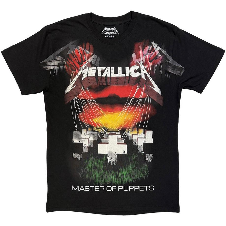 T-Shirtmotif/style Large Master Of Puppets