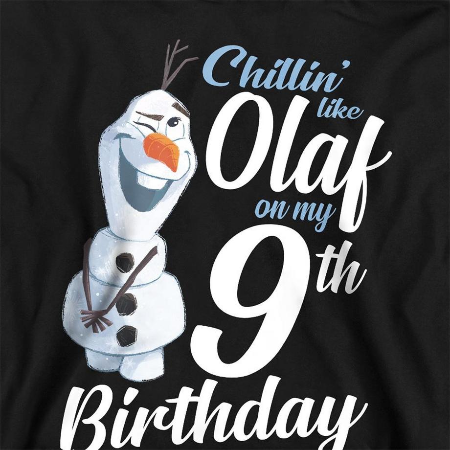 FROZEN  Chillin Like Olaf Felpa Con Cappuccio Nono Compleanno Erica 