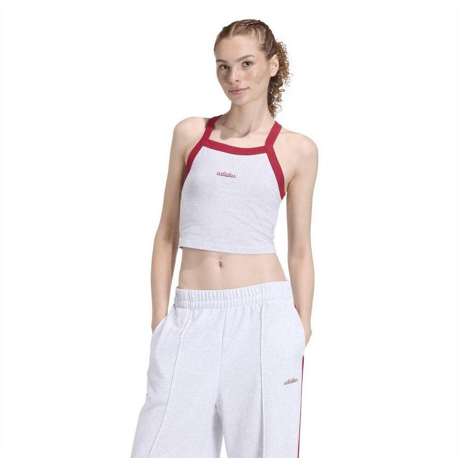 adidas  Performance Canotta Atletico Logo Ricamato Senza Maniche 