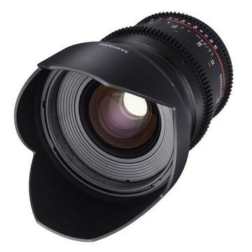 Samyang 24mm T1.5 ed als UMC VDSLR II (Kanon)