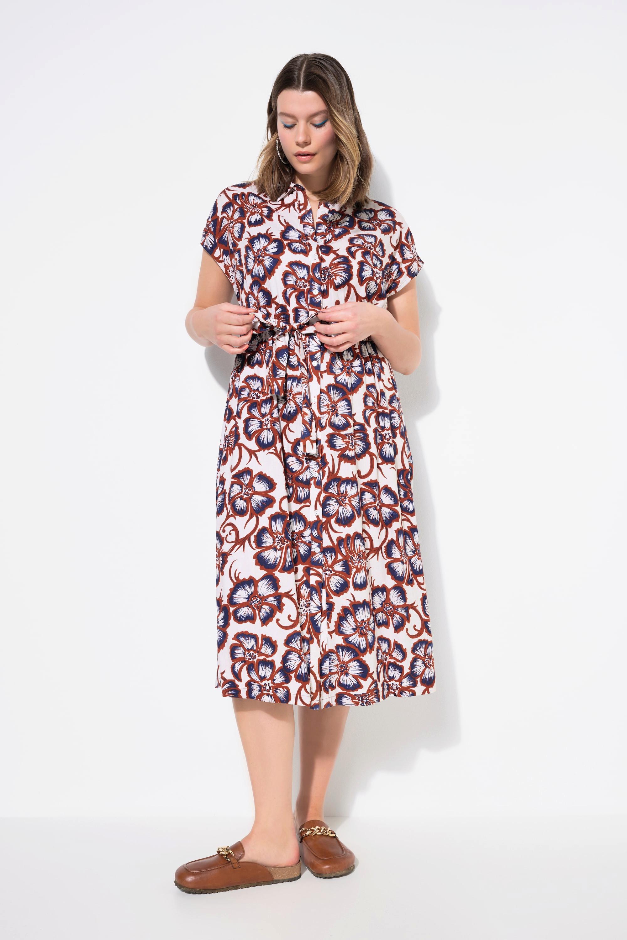 Studio Untold Maxi Abito Oversize Stampa Floreale  