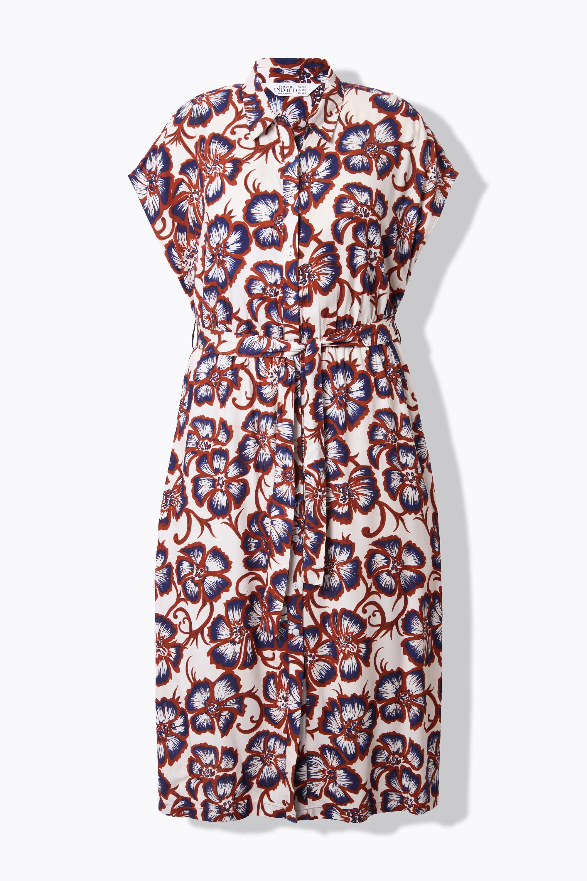 Studio Untold Maxi Abito Oversize Stampa Floreale  