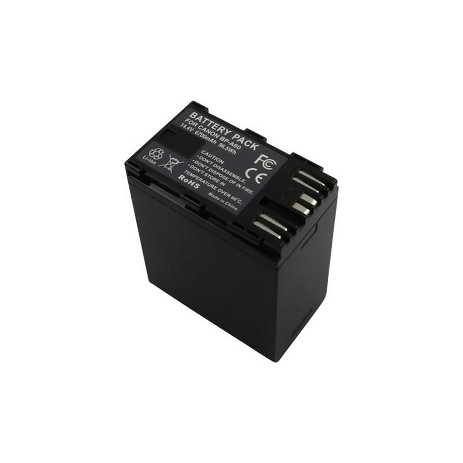 Avizar  Batteria Li-ion 6700mAh per Camcorder Compatibile Canon BP-A60 14.4V 