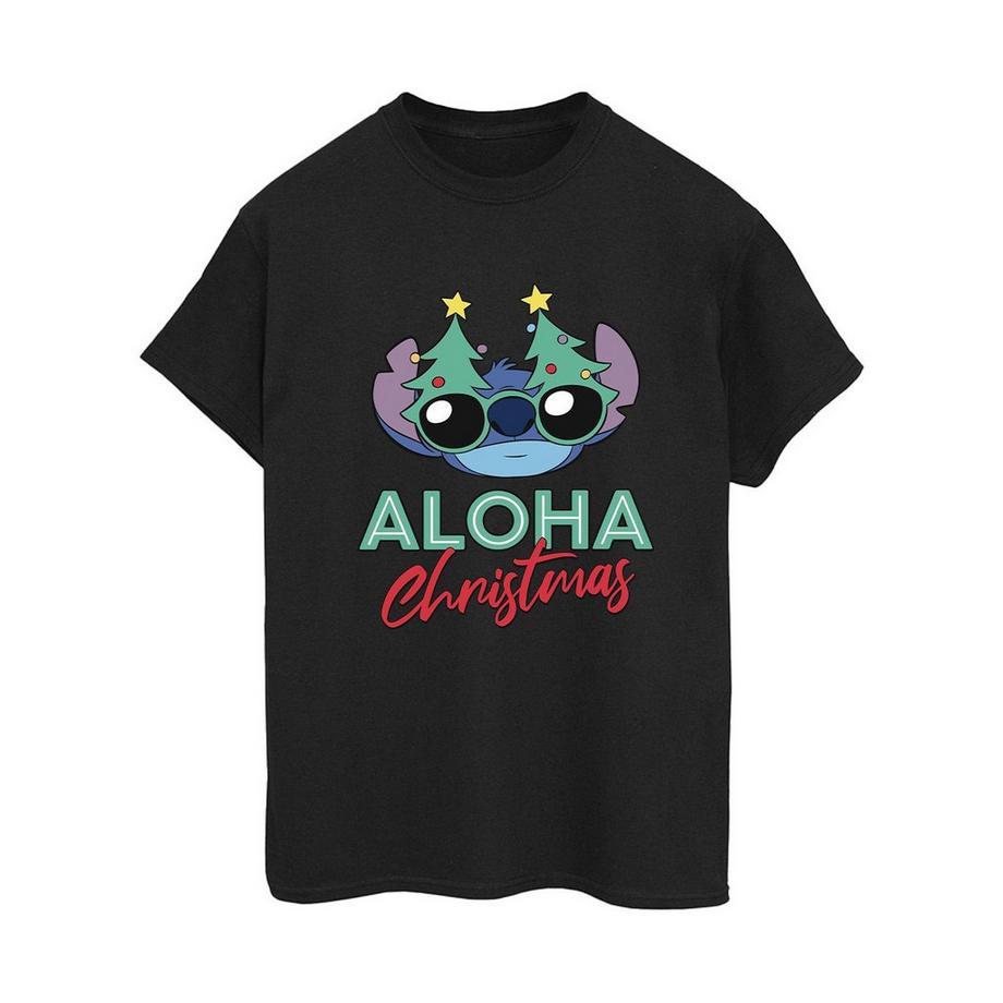 Disney Aloha Christmas Stitch T-Shirt Graphique  