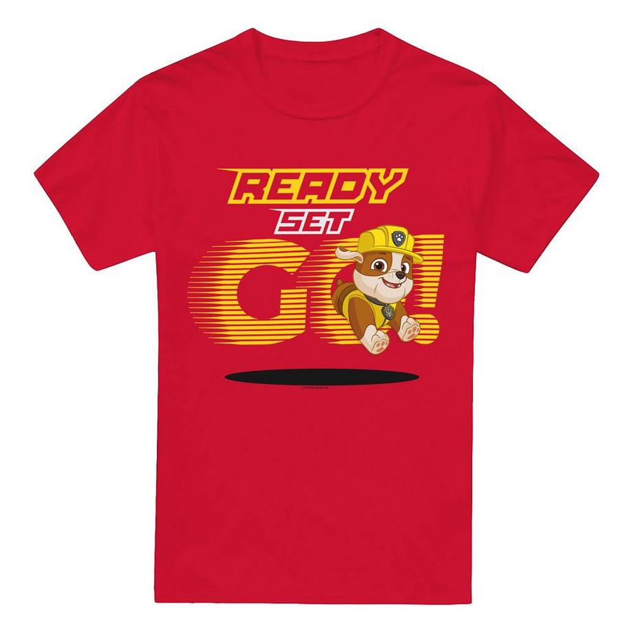 PAW PATROL Ready Set Go Bedrucktes T-Shirt  